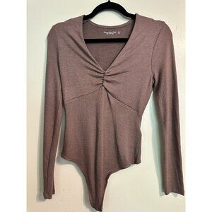 Abercrombie and Fitch Soft AF Comfy Bodysuit Small‎